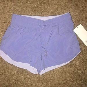NWT Lululemon Choose a Side Shorts Purple - Size 8